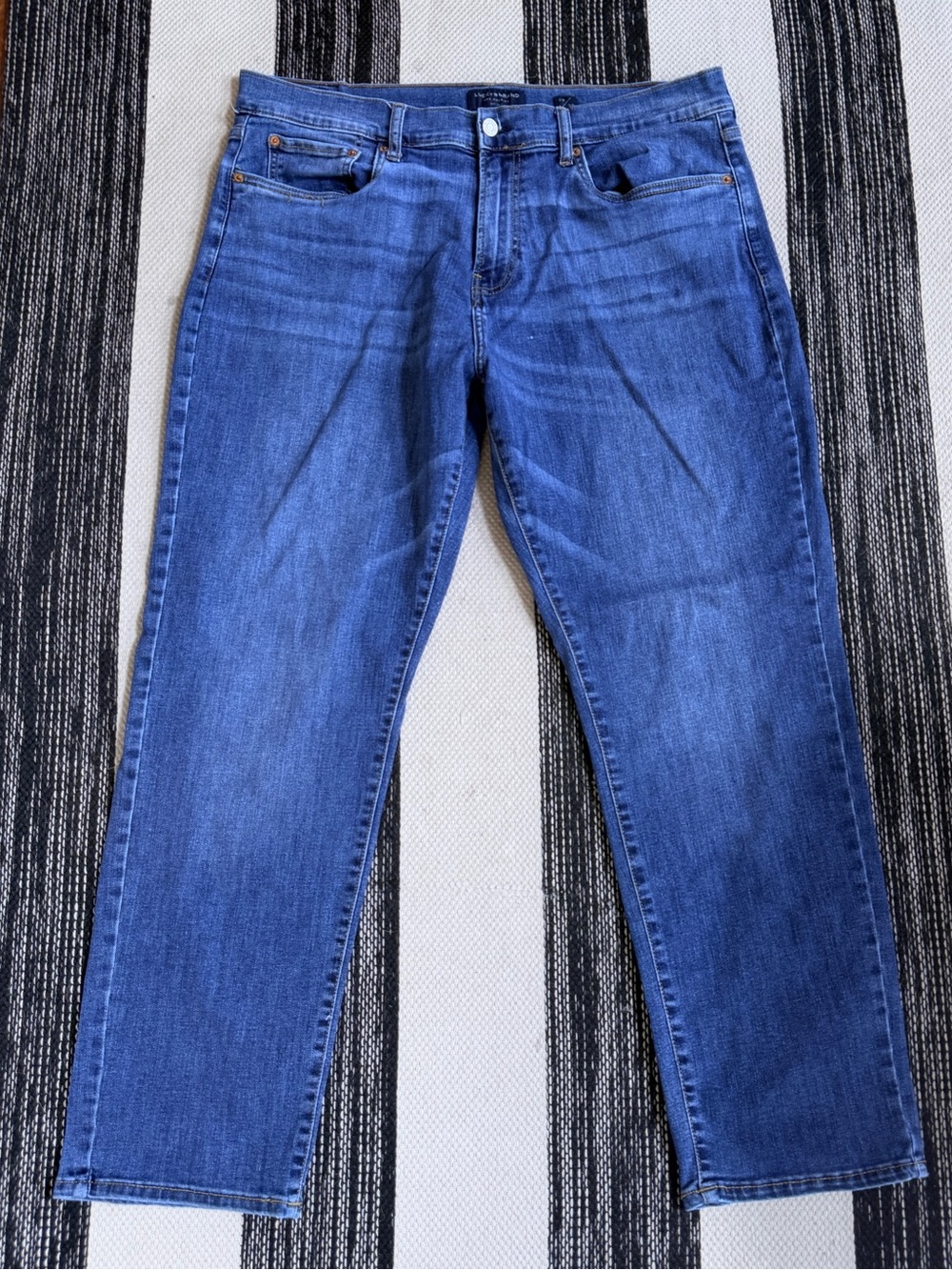 Lucky Brand Men's Slim 221 Straight Jeans in Blue Size 38/30